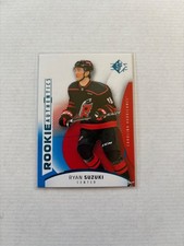 2025-26 Upper Deck SP Rookie Authentic's Blue Ryan Suzuki Hurricanes #136