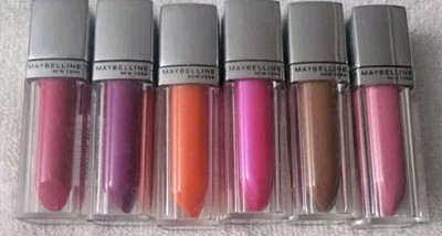 Maybelline 6 Color Sensational Elixir Gloss Soft Applicator 6 Colors New