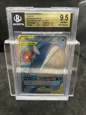 2019 Pokémon  Sun and Moon Team Up Magikarp & Wailord GX 160/181 Bgs 9.5