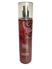 Bath Body Works Warm Vanilla Sugar Diamond Shimmer Mist 8 oz - Free Shipping