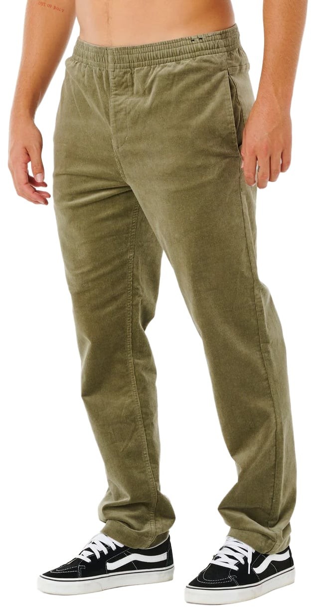 Rip Curl Classic Surf Cord Beach Pants - Surplus Green - New 14490₽