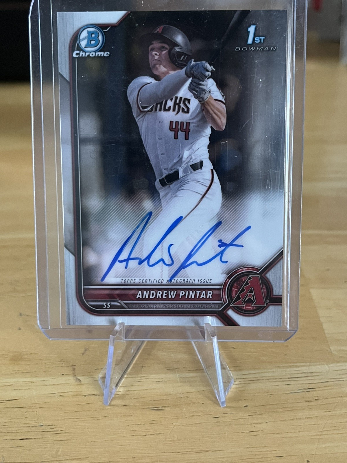 2022 Bowman Draft Chrome 1st  Auto Andrew Pintar #CDA-AP