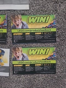 Lego City 60106, 60053, 4437, 60042, 60157 Manual Only Lot