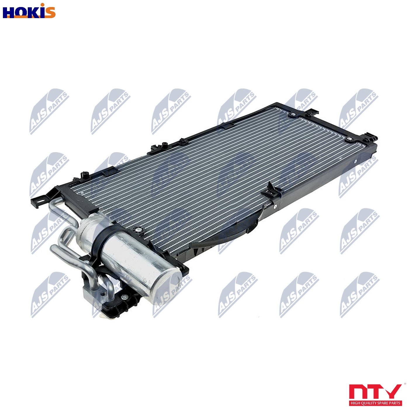 NTY CCS-PL-015 Condenser, air conditioning for OPEL,VAUXHALL - Image 4