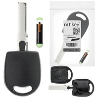 Auto SchlüSsel Rohling + Transponder Passt FüR Skoda Fabia Ii 5J Bj. 2007-2009