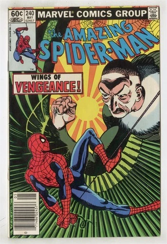 Amazing Spider-Man #240 VF/NM 9.0 white pages  Vulture  Marvel  1983  No Reserve