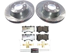 For 2023-2024 Toyota Sequoia Brake Pad and Rotor Kit Front Power Stop 48731ZWTZ
