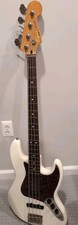 2013 Squier By Fender classic vibe 60's Jazz Bass White 1st Gen China