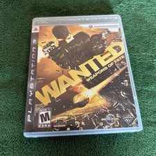Wanted Weapons of Fate PS3 Sony PlayStation 3 CIB Complete W/Manual