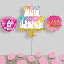 Birthday Girl Helium Balloon Package Delivered