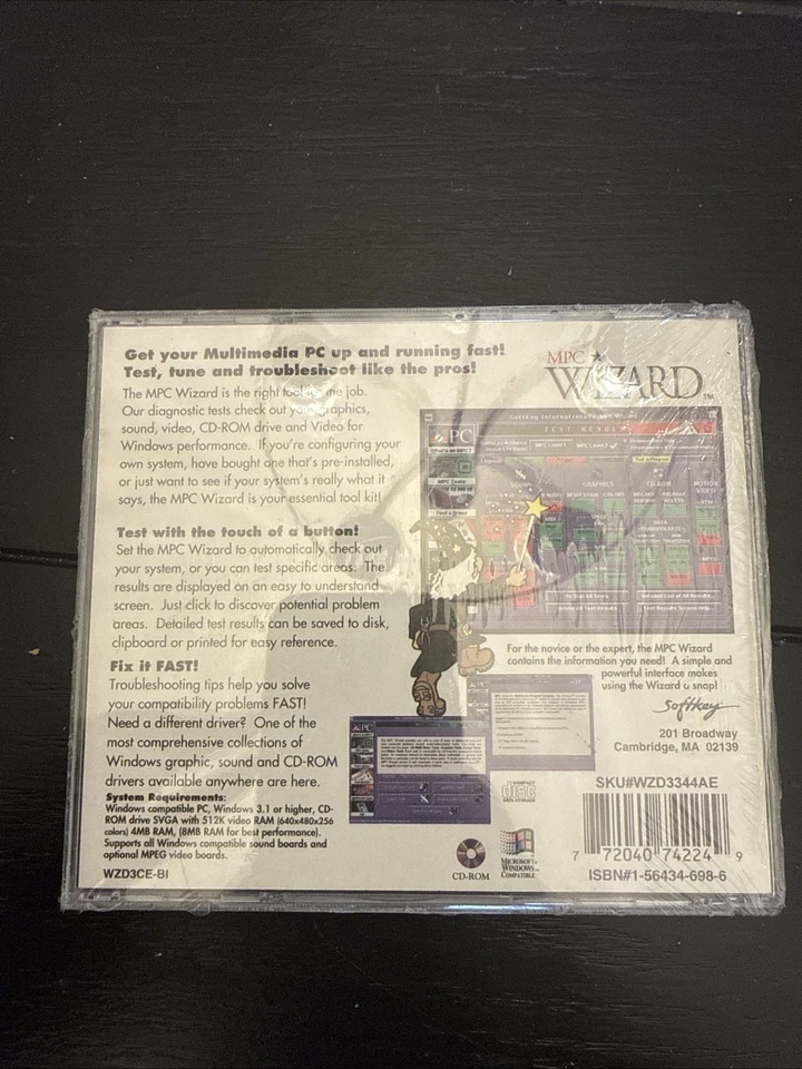 MPC WIZARD (PC CD-ROM in Jewel Case) Brand New Factory Sealed - Image 2 of 3