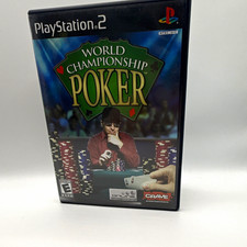 Crave World Championship Poker PS2 w/ Case & Manual E NTSC-U/C 2004