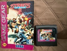Streets of Rage 2 (Sega Game Gear, 1993) w/Manual