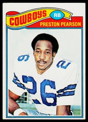 Preston Pearson, 1977 Topps, #395, Dallas Cowboys,