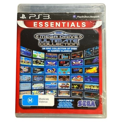 Sega Mega Drive Ultimate Collection PS3 Game Essentials Complete Manual Action