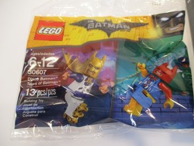 Lego 40748 Brick Headz & 30607 Disco Batman Tears Of Batman NEW (Factory Sealed)