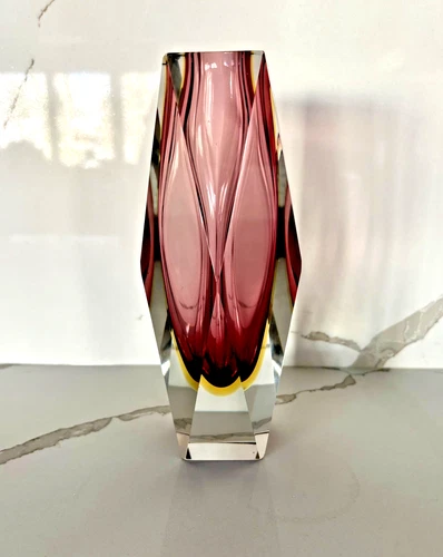 Vintage Mid Century Murano Glass Vase