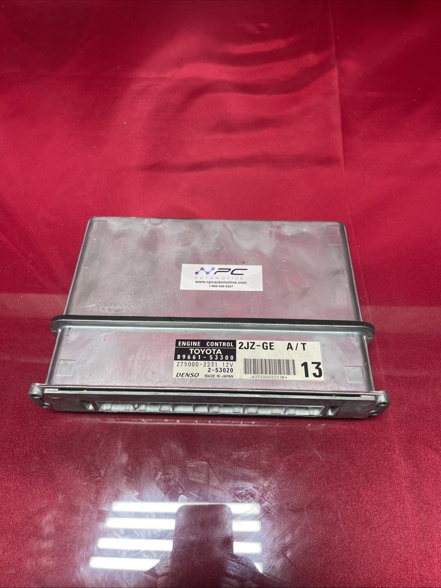 ☑️ 2002 Lexus IS300 2jz A/T Ecu 89661-53300 OEM COMPUTER CONTROL
