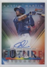 2021 Bowman's Best Bowman Future Vibrance /150 Austin Martin #BFVA-AM Auto 0rd2