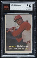 1957 Topps Frank Robinson #35 BVG 5.5 Rookie RC HOF 0q3