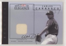 2007 TRISTAR Elegance Showtime Game-Worn Uniform Carlos Carrasco #ST-CC 2t7