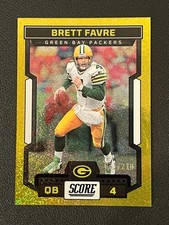 Brett Favre 2023 Score Football Gold /210 Packers 