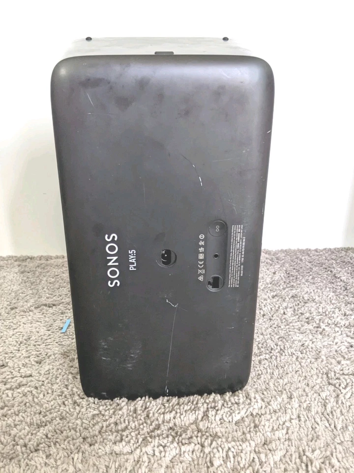 Sonos PLAY:5 (Gen2) Smart Speaker (black) Model S100 Tested W/ S2 App READ* - image 4 of 4