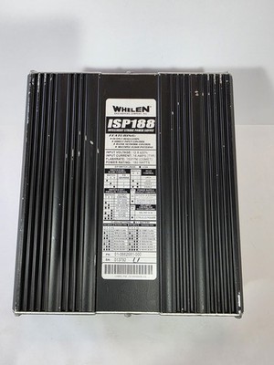 Whelen ISP188 01-0662681-000 8-Outlet Intelligent Strobe Power Supply Black