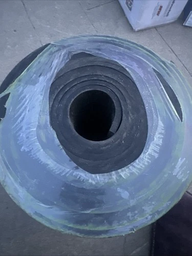 SBR Rubber Sheets, Black, 1/4" x 8.0" Wide x 18 Ft Length, 60A