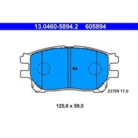 Bremsbelagsatz Scheibenbremse ATE 13.0460-5894.2