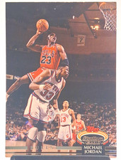 Topps Stadium Club 1992-93 Michael Jordan #1 Chicago Bulls Rookie Card NBA. rookie card picture