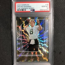 ARCHIE MANNING 2024 Donruss The Legends Series #15 PSA 10