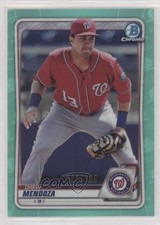 2020 Bowman Chrome Prospects Aqua Refractor /125 Drew Mendoza #BCP-71 9pd