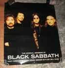 Black Sabbath Reunion 2 Sided Promo Poster, 24 x 29 3/4, Original Members