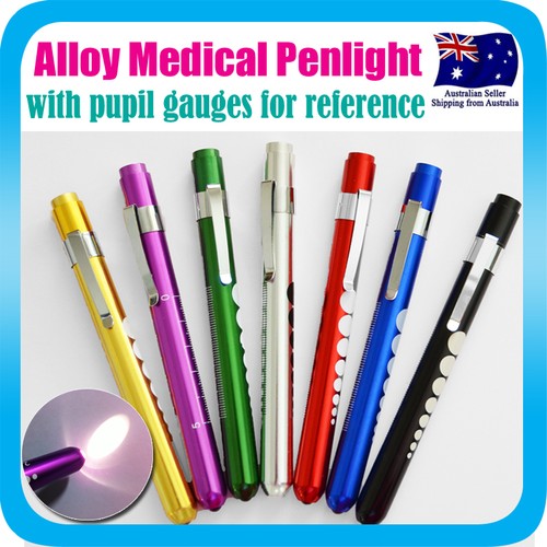 Penlight Medical Diagnostic Pen Light Neuro Torch+Pupil Gauge For Nurse Doctor eBay