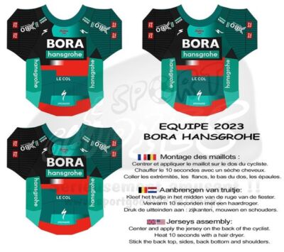 Maglie Ciclismo In Miniatura Per Figurine Scala 1/32 - Varie Squadre Nazionali