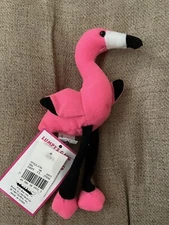 Stuffins Lumpys  Gang Mini Bean Bag 1997 Glow Flamingo