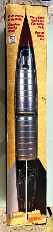 IMEX 8000 - GERMAN V2 ROCKET BOMB VISIBLE - 1/16 VACUFORM KIT - Immagine 4 di 4