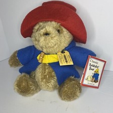 Vintage 1999 Paddington Bear 9  Plush Eden Toys with Tags