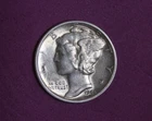 1944 D Mercury Dime #P18066