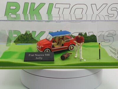 Fiat 500 Jolly Ghia Edicola 1/43 Rosso