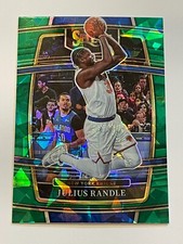 2021-22 Select Basketball Green Cracked Ice Prizm #88 - Julius Randle - Knicks