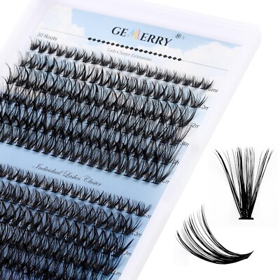 Wimpern Einzeln DIY Cluster Wimpern 10D 20D 30D 40D 0.07 D Curl Individuelle