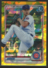 2020 Bowman Chrome Draft Sapphire Yellow #BD9 Ryan Jensen /99