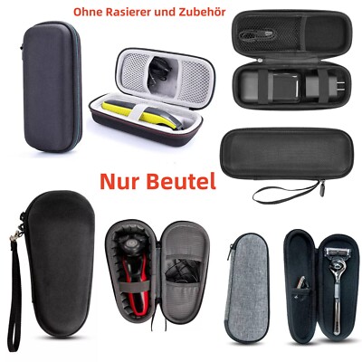 Rasierer Travel Case Reißverschluss Elektrische Rasierer Aufbewahrungstasche EIT