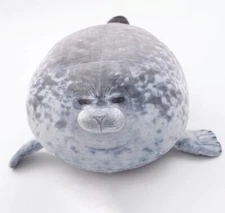 Cute Seal Print Pillow 8" Stuffed Animal Plush Toys Toddler Doll Kids Gifts
