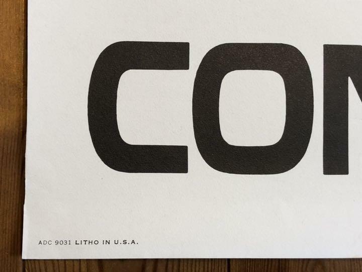 70's Real Original Continental Airlines Hawaii Peter Max Poster