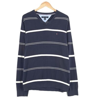 Sweater Tommy Hilfiger Pullover Gestreift Pullover Blau WeiÃŸ Rot