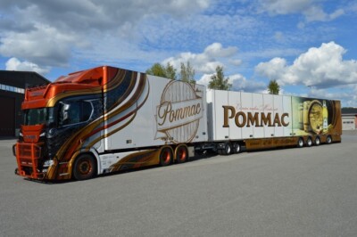 TEKNO 75115 ENSEMBLE TRAIN ROUTIER LZV SCANIA RISTIMAA POMMAC