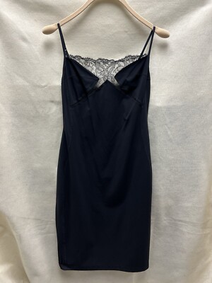 LA PERLA Slip Dress Womens Size L Black Lace NWT $498 | eBay